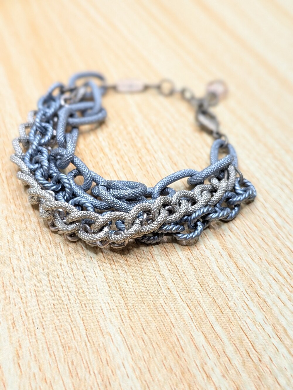 Sabika Blue Chain Bracelet